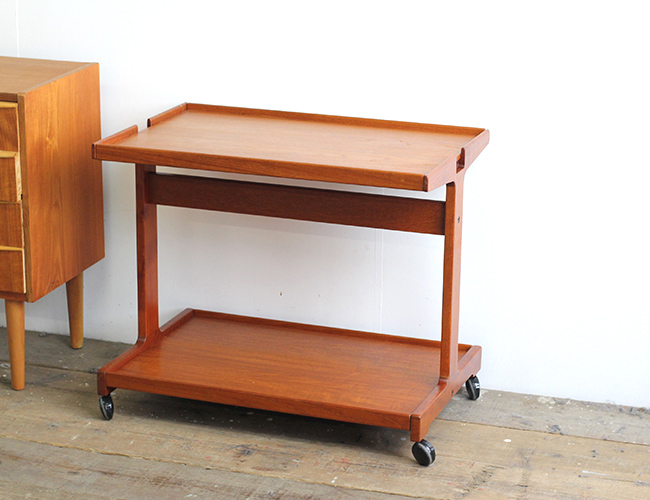 デンマークヴィンテージ トローリーワゴン 164 北欧家具 中古家具