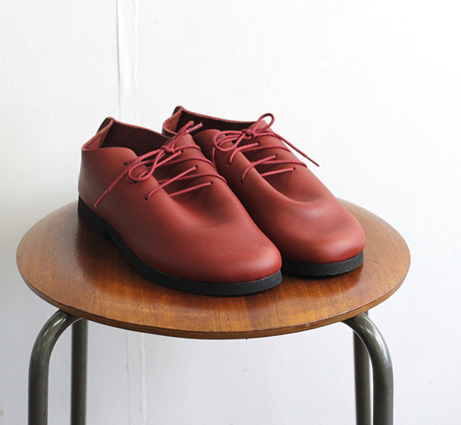 希少 kickers × adieu コラボ レザー シューズ 新品 24.5