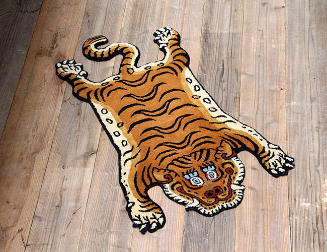 Tibetan Tiger Rug DTTR-01 Small チベタンタイガーラグ