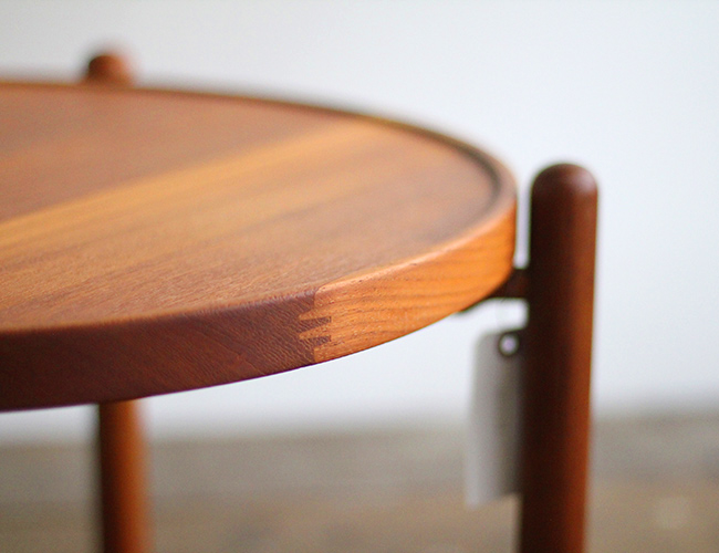 北欧 ヴィンテージ ソファーテーブル サイドテーブル　デンマーク オーク デンマークヴィンテージ サイドテーブル 127 北欧家具 中古家具