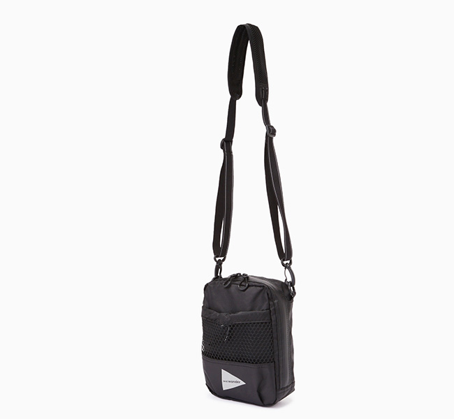 and wander アンドワンダー ECOPAK sholder pouch ショルダーポーチ