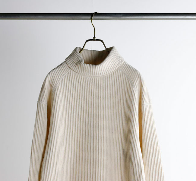 Jackman ジャックマン JM7468 Waffle High neck ワッフル ハイネック