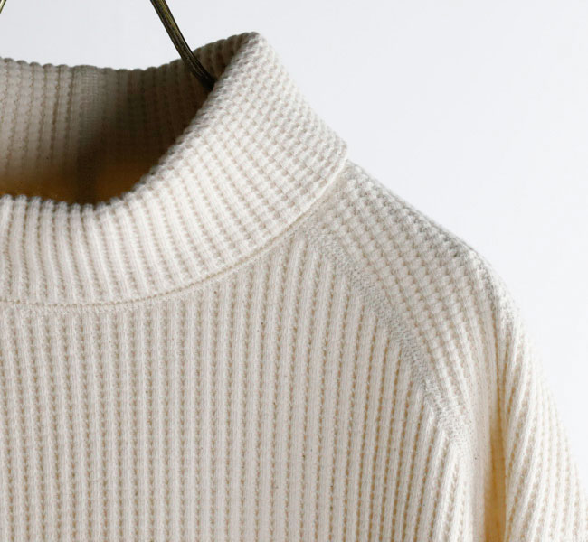 Jackman ジャックマン JM7468 Waffle High neck ワッフル ハイネック