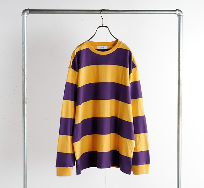 TapWater　ワイドボーダー半袖Tシャツ　タップウォーター SALE】TapWater(タップウォーター) Wide Border S/S Tee