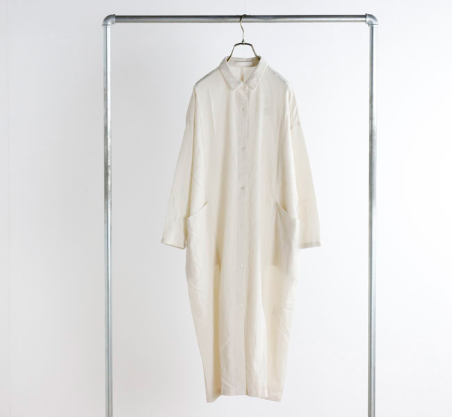 新品 evam eva ロングシャツ ワンピース カシミヤ入り - メルカリ