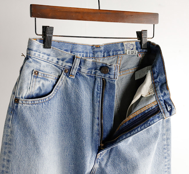 orslow オアスロウ 80'S HIGH WAIST TAPRED DENIM SKY BLUE ハイ 