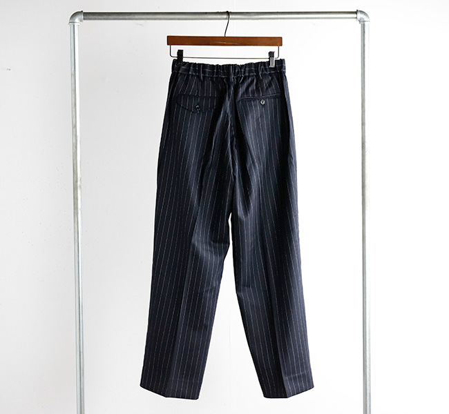TapWater ストライプ スラックス WETTEMPT スラックス 2 TUCK EASY STRIPE SLACKS /ツータック