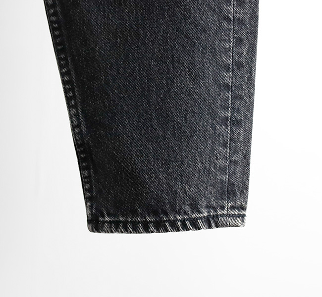 orslow オアスロウ 80'S HIGH WAIST TAPRED DENIM SKY BLUE ハイ