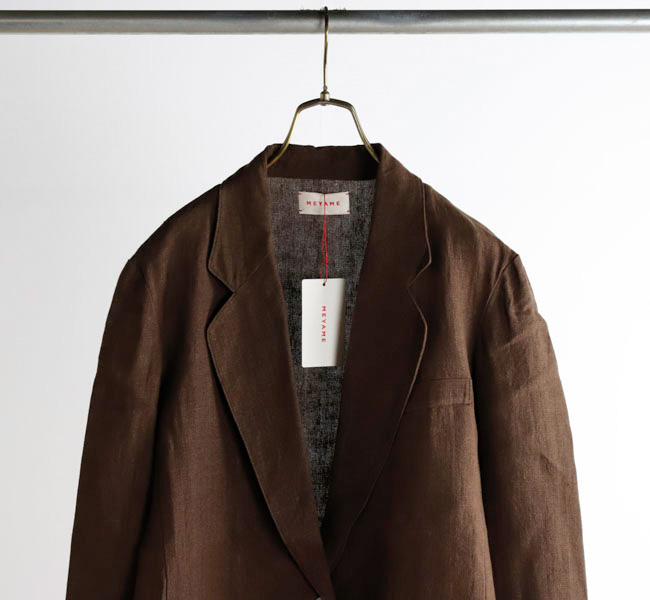 MEYAME メヤメ LINEN JACKET リネン ジャケット MEY-1820