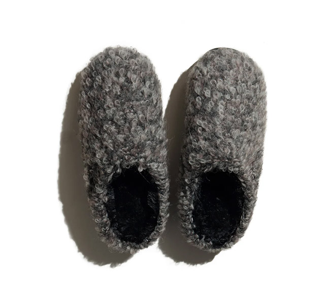 SUBU スブ  DOTS MATORY DOVE GRAY  冬の進化論 10th 冬のサンダル