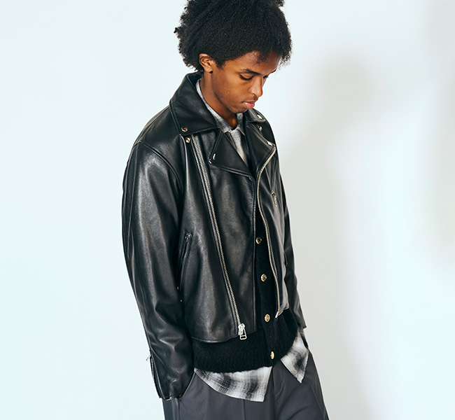 TOWN CRAFT タウンクラフト TC23F00200 ダブルライダースジャケット