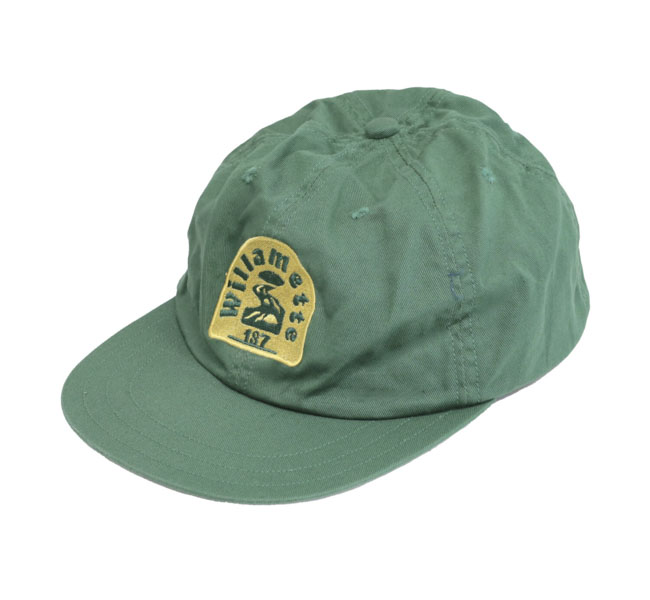 10/24(土)10時発売開始 Golden Sombrero DECHOxTACOMA FUJI RECORDS デコxタコマフジレコード  WIllamette CAP designed by Motonobu Nakamura (EDIT -design&supply-) キャップ GS26-005 GREEN