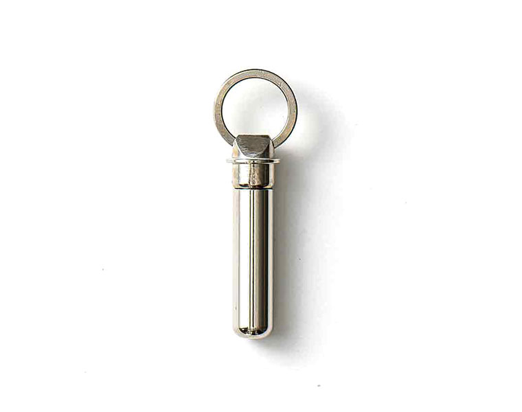 CANDY DESIGN&WORKS バレット キーリング ニッケル Bullet Key Ring "Nickel-plated"