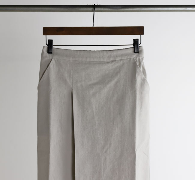 evam eva エヴァムエヴァ コットンラップスカート cotton wrap