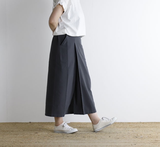 evam eva／コットンスカート evam eva コットンローンスカート cotton lawn skirt | evam eva