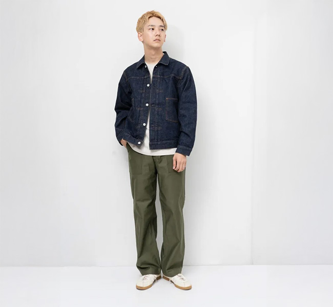 ORDINARY FITS メンズデニムジャケット ワンウォッシュ 完売品