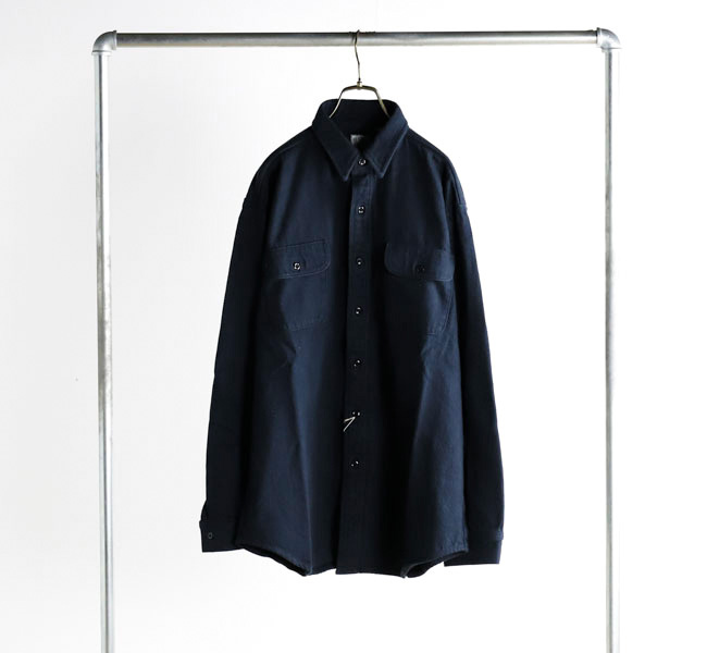 orslow オアスロウ 01-V8072-02 リラックスフィット フランネルシャツ