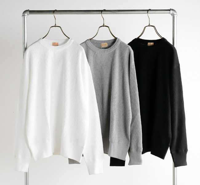 WHITESVILLE Lot No. WV69643 WHITESVILLE THERMAL T-SHIRT ホワイツヒ