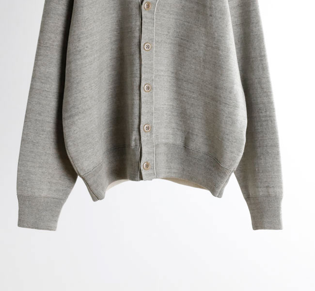 【今期新作新品即完売品25ss】SAND コットンカーディガン 2 UNDYED STANDARD アンダイドスタンダード COLORED ORGANIC