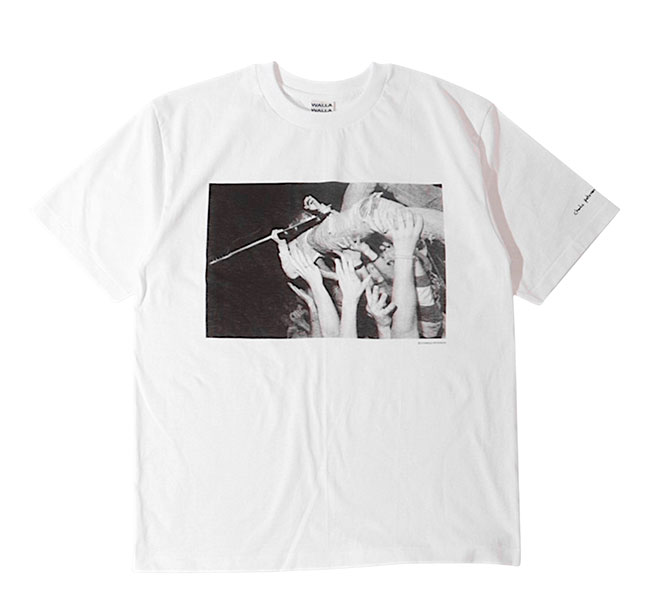 WALLA WALLA SPORT ワラワラスポーツ 040101 PRINTABLE TUBE TEE / CHARLES PETERSON “CROWN SURF”Tシャツ