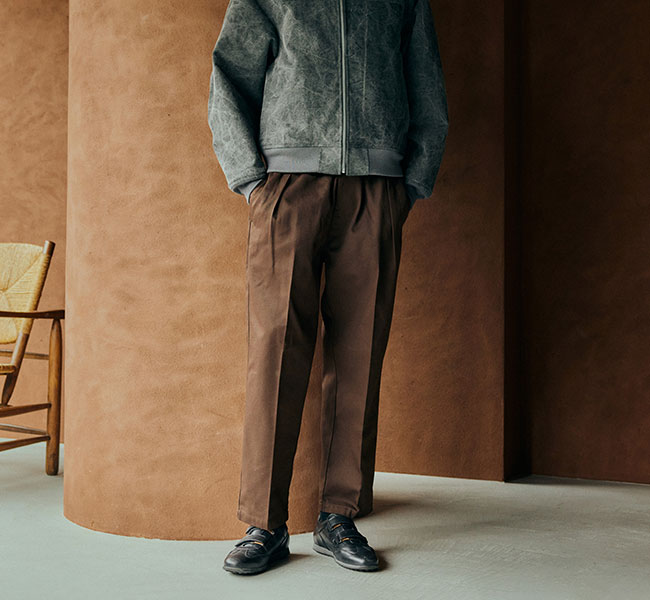COMFORTABLE REASON コンフォータブル リーズン DAILY WORK SLACKS デイリー ワーク スラックス
