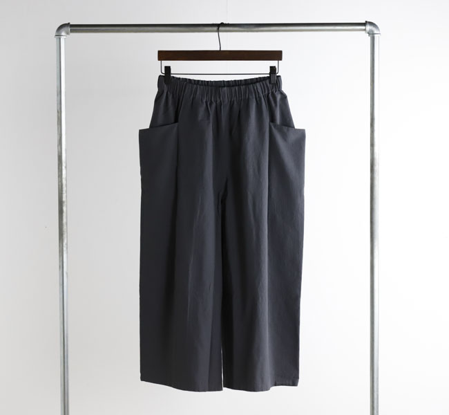 evam eva エヴァムエヴァ cotton culotte pant コットン