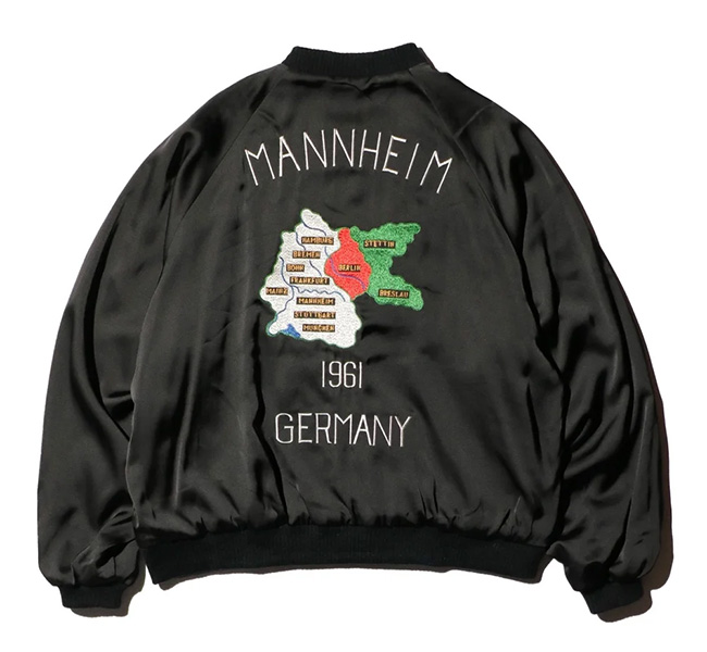 RAMSTEIN GERMANY スーベニアジャケット RAMSTEIN GERMANY スーベニアジャケット（50's ''DARMSTADT