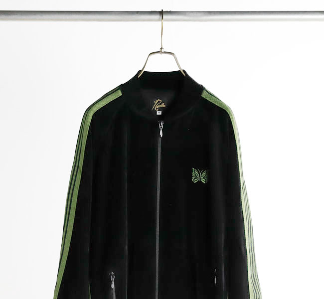 Needles Track Jacket Velour ベロア ジャケット ニードルズ NEEDLES ベロア リブカラー トラック ジャケット Rib