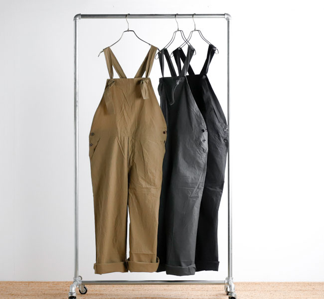 ヴェリテクール　オーバーオール　コットン　ベージュ　ST-107 ヴェリテクール オーバーオール コットン ベージュ ST-107