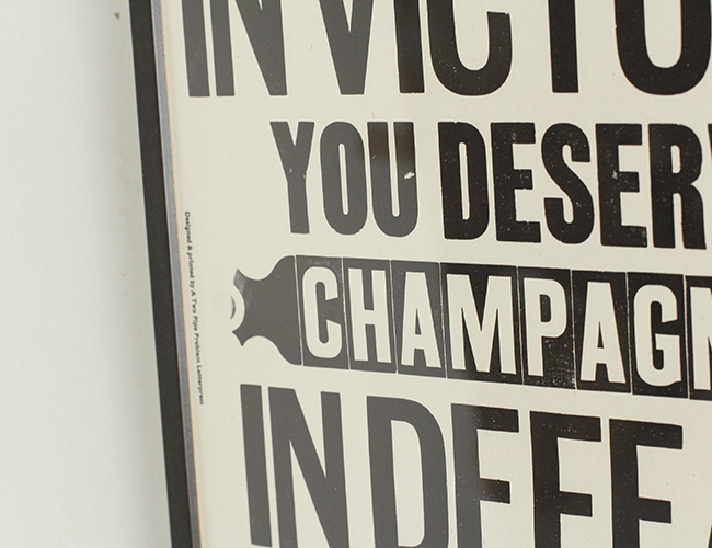 コレクション A TWO PIPE PROBLEM LETTERPRESS A TWO PIPE PROBLEM LETTERPRESS SOME ALL Lサイズ