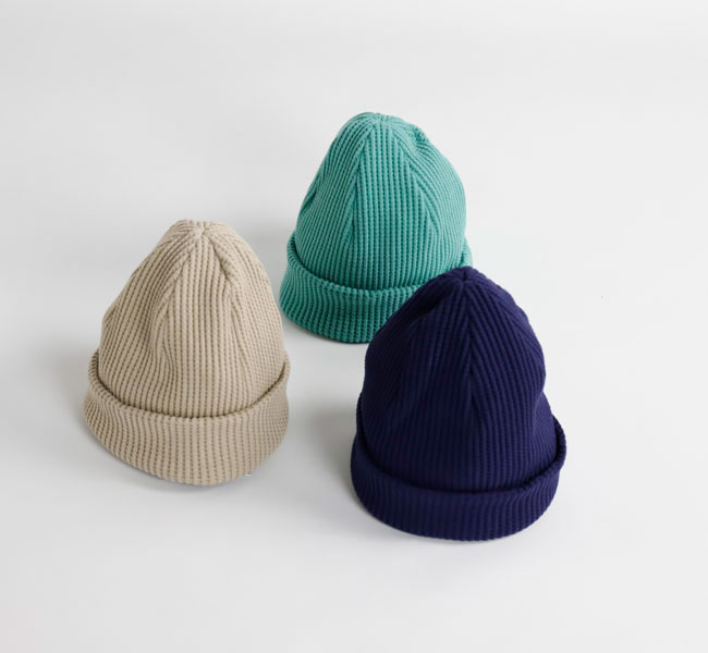 Jackman ジャックマン JM6605 Waffle Knit Cap ワッフルニット