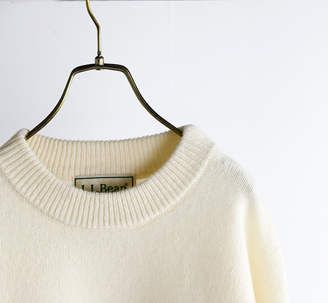 LLbeamウール100% セーター　美品 楽天市場】◇クーポンで20%OFF◇ セーター 丸首(クルーネック