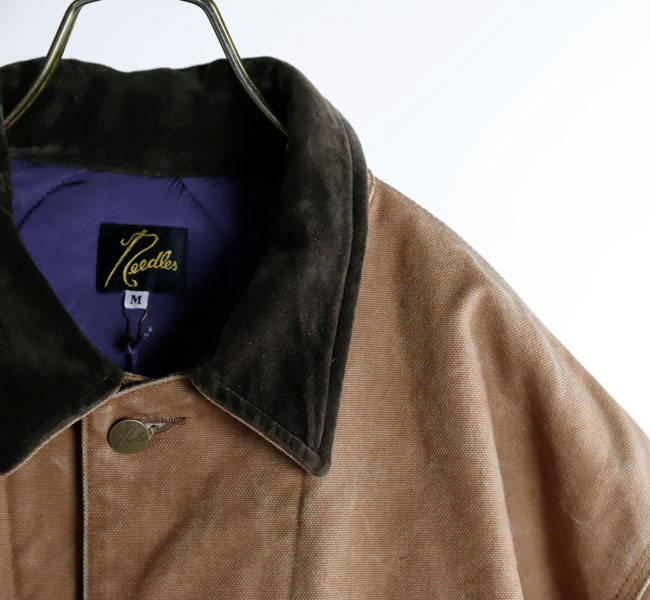 NEEDLES ニードルズ Coverall - Duck / Kakishibu Paint カバーオール