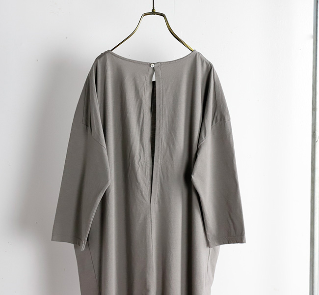 evam eva エヴァムエヴァ コットンオールインワン グレージュ evameva (エヴァムエヴァ) cotton all-in-one / コットン