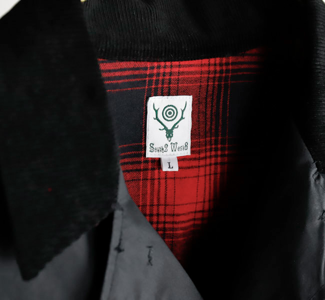 SOUTH2 WEST8 サウスツーウエストエイト Tenkara Shirt - Waxed Cotton SOUTH2 WEST8 サウスツーウエストエイト Tenkara Shirt - Waxed Cotton