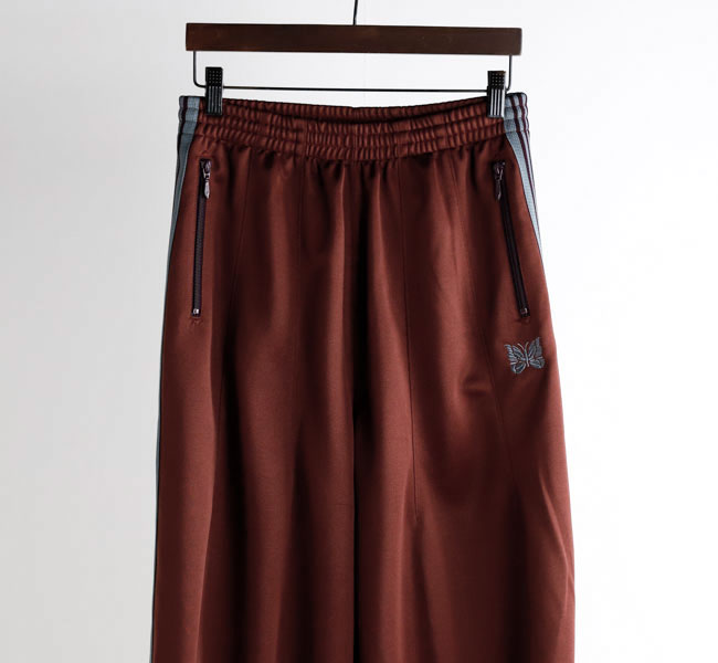 Needles / ヒザデル H.D. トラックパンツ / ブラックブラウン M needles 24aw H D トラックパンツ ブラック ブラウン ヒザデル｜Yahoo