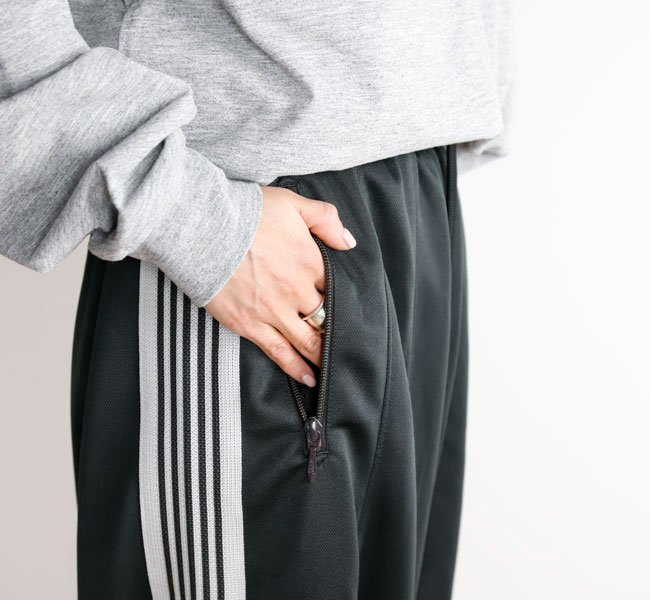 NEEDLES ニードルズ H.D. Track Pant - Poly Smooth ヒザデルトラック
