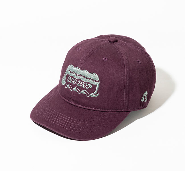 6/13 10時 販売開始 TACOMA FUJI RECORDS タコマフジレコード DOO WOP TACOMA CAP designed by Hiroshi Iguchi 井口弘史 キャップ (PURPLE)