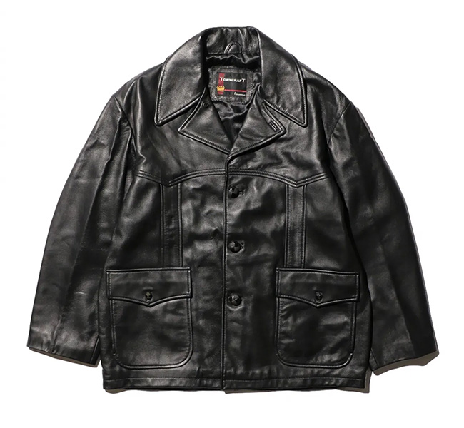 TOWN CRAFT タウンクラフト TC22F02100 レザーランチャーコート