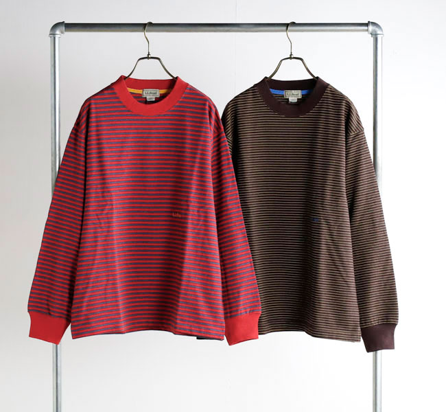 L.L.BEAN JAPAN EDITION エルエルビーン ジャパンエディション 6475-5038 ユニオン 長袖ストライプTシャツ Union Long-Sleeve Stripe Tee