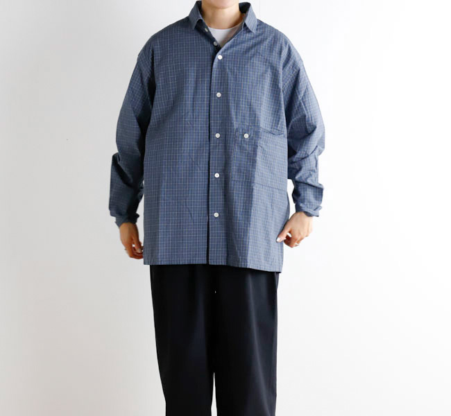 SALE30%OFFnisica ニシカ レギュラーカラーシャツ 長袖 チェック NIS-1343