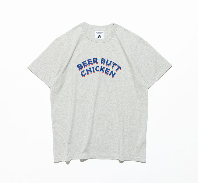 7/1(水) AM10時発売開始 TACOMA FUJI RECORDS タコマフジレコード BEER BUT CHICKEN Tee designed by Motonobu Nakamura OATMEAL Tシャツ