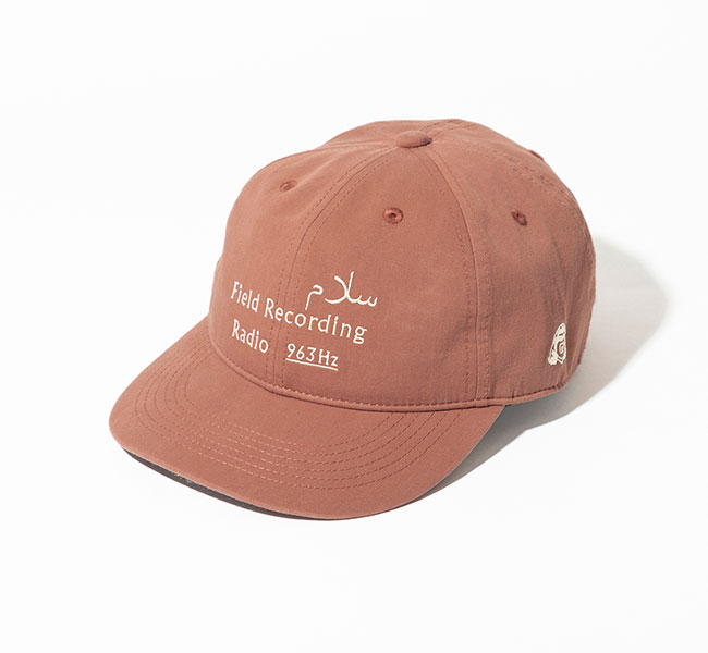 6/13 10時 販売開始 TACOMA FUJI RECORDS タコマフジレコード FIELD RECORDING RADIO CAP designed by Noriteru Minezaki 峯崎ノリテル キャップ (CINNAMON)