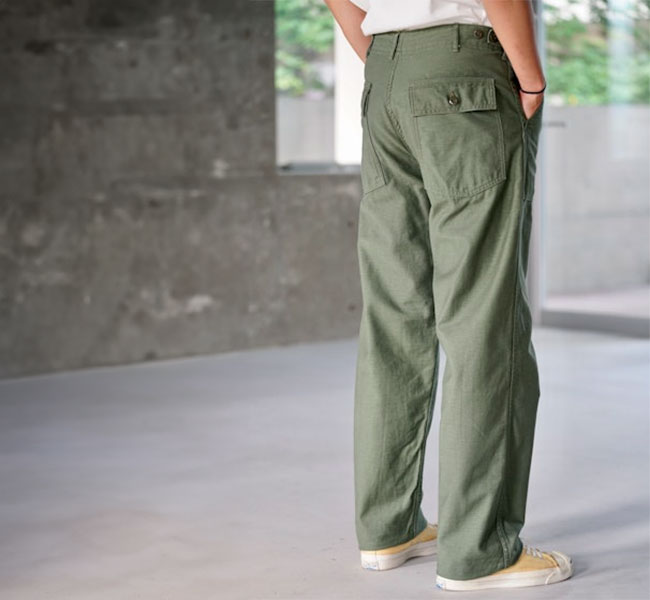 orslow オアスロウ US ARMY FATIGUE PANTS USアーミー
