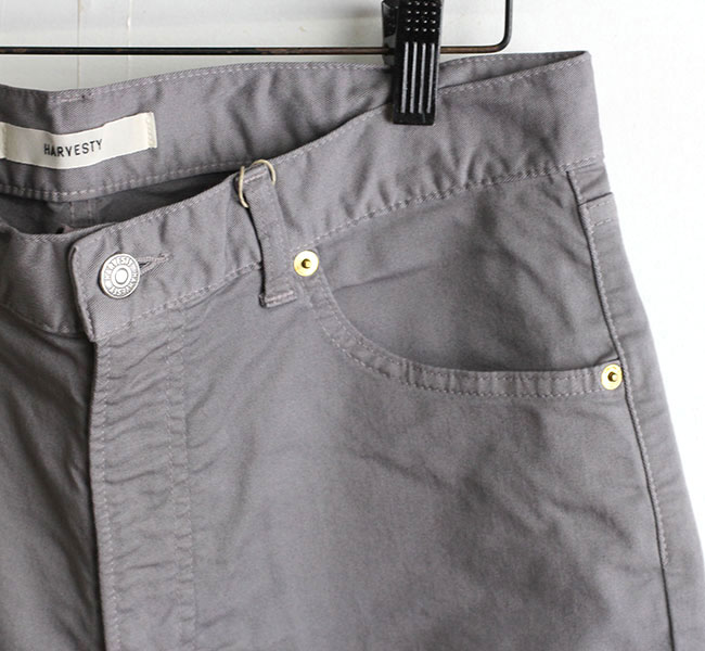 HARVESTY ストレッチ エッグジョッパーズパンツ 日本製　未使用 美品 紙タグ付 HARVESTY ストレッチ エッグジョッパーズパンツ