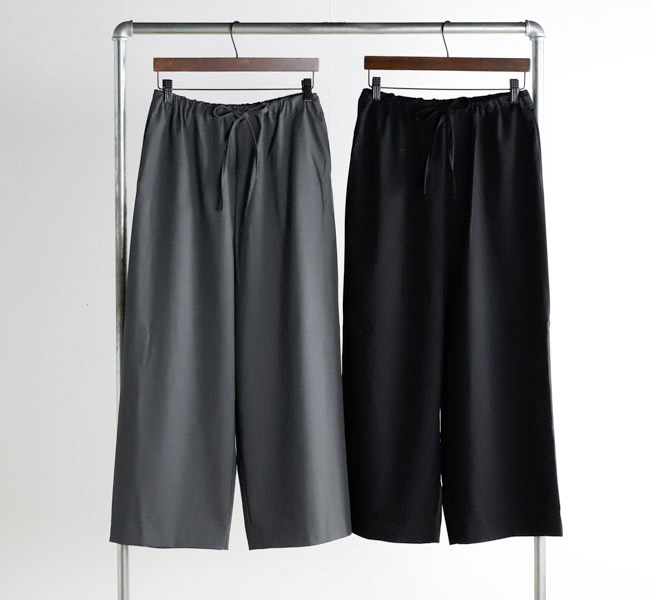 yossy mizuiro ind ミズイロインド 3-260072 ワイドイージーパンツ