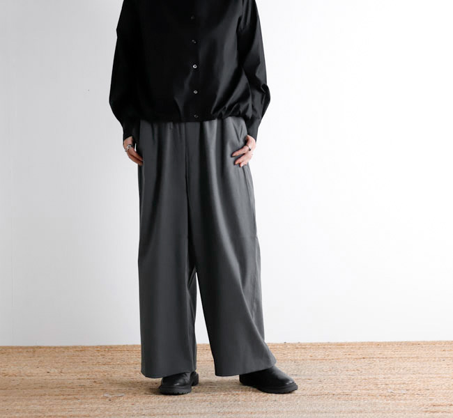 mizuiro ind ミズイロインド 3-260072 ワイドイージーパンツ