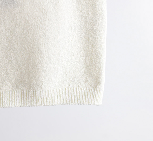 SALE30%OFF//unfil アンフィル stretch organic cotton sleeveless top アシンメトリー ニットタンク WFSP-UW138 unfil アンフィル stretch organic cotton sleeveless top