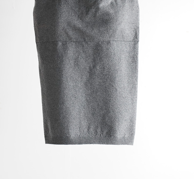 unfil アンフィル stretch organic cotton sleeveless top