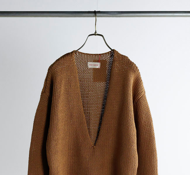 【未使用品】MEYAME LONG SLIT KNIT MEY-2012 LONG SLIT KNIT – MEYAME